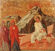 Duccio di Buoninsegna The Holy Woman at the Sepulchre china oil painting reproduction